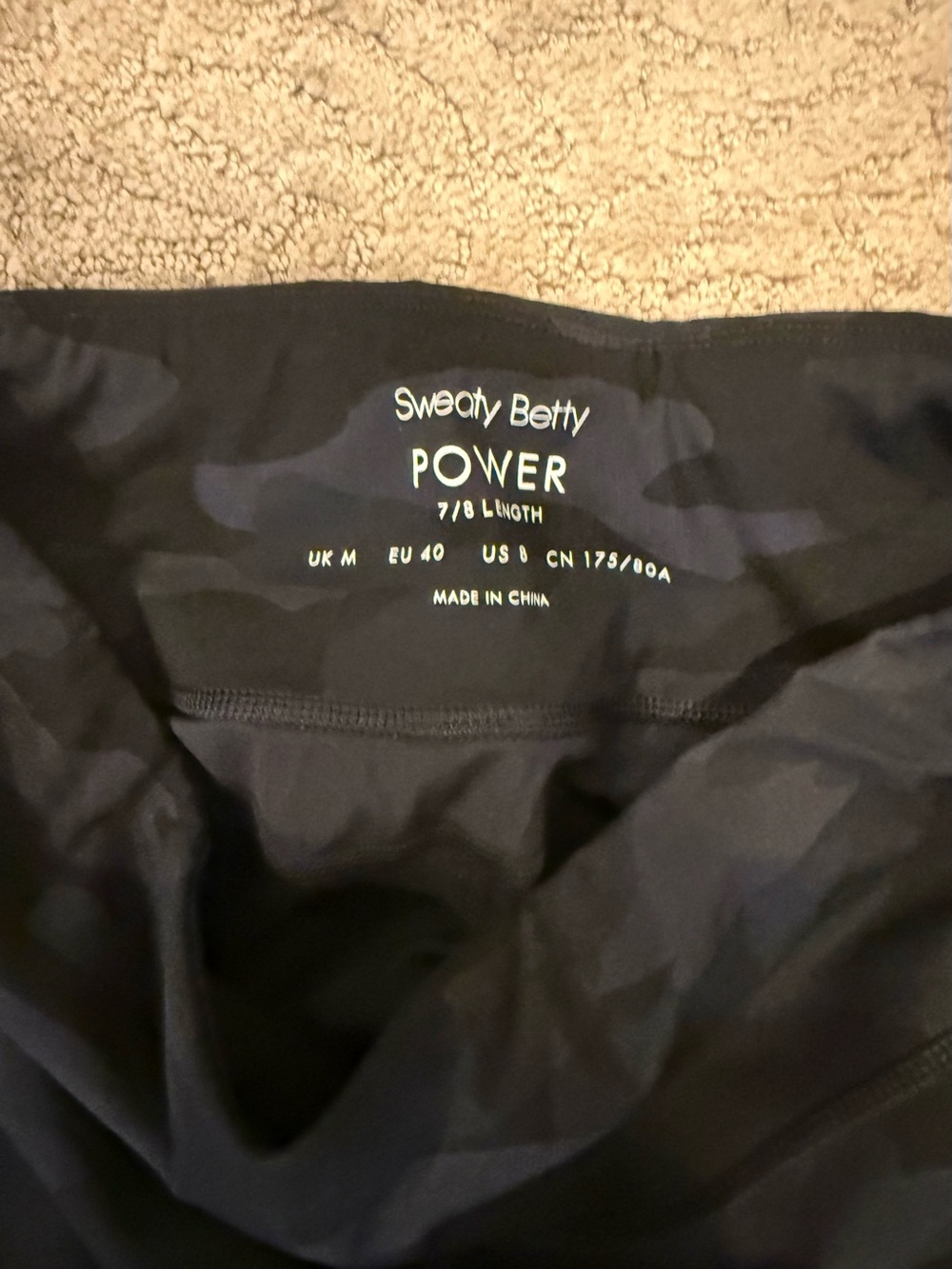 BUNDLE of 4 Sweaty Betty Power Leggings 7/8 length size M - EUC - Picture 7 of 16